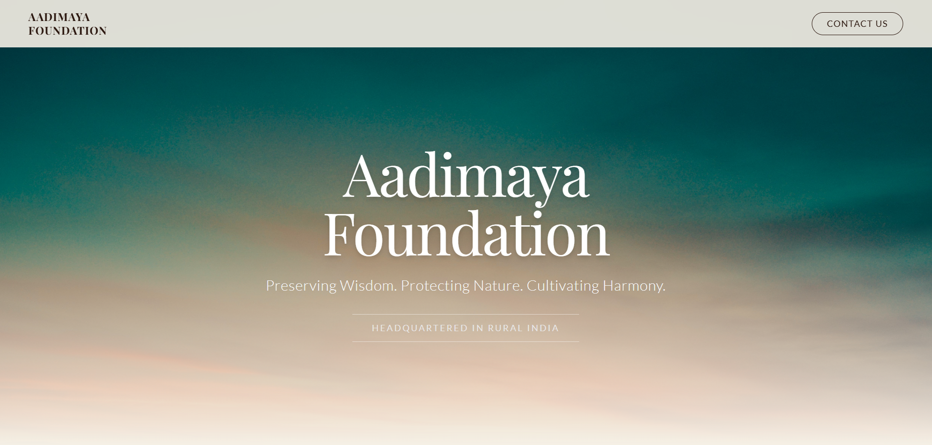 Aadimaya Foundation